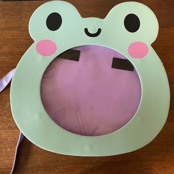 Purple Circle Ita Pin Crossbody Bag Purse With Interchangeable Front Panels - Picture 4 of 11